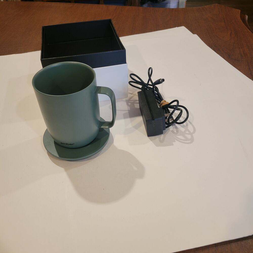 Ember Mug 2 Smart Temperature Control Mug 14oz Sage Green CM191415AM New